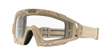 Oakley Standard Issue Ballistic Goggles 2 0 Array Dark Sand Clear Oo7035 07 Oakley