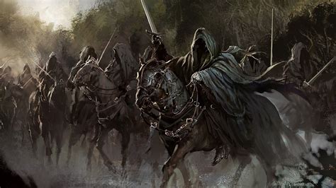 Nazgul ~ Black Rider ~ Ringwraith Art O Senhor Dos Anéis Senhor Dos