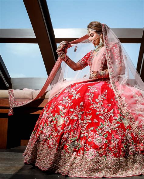 10 Red Bridal Lehengas 2022 That Will Make You Wish You Were Getting