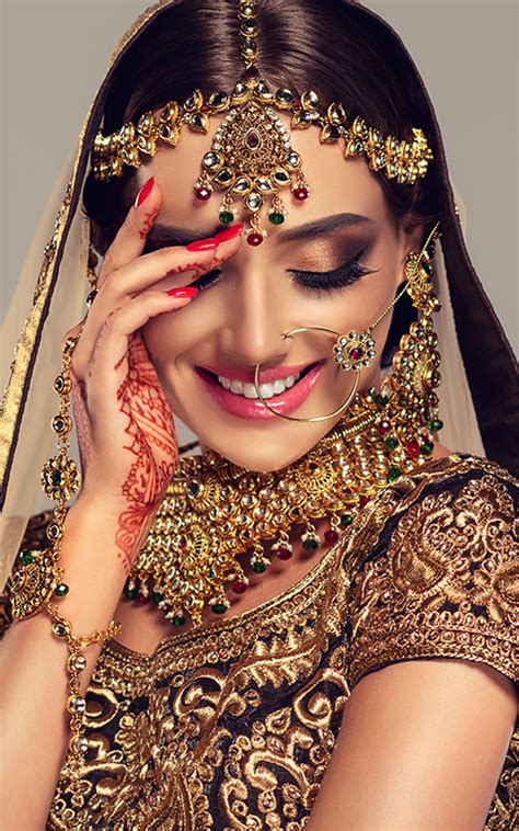 indian bridal full makeup tutorial pics