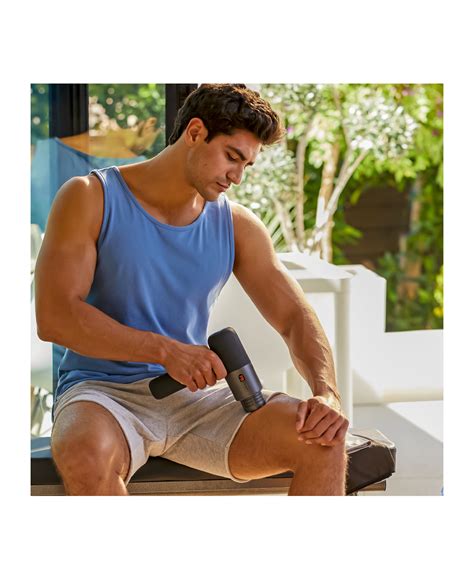 Sharper Image Powerboost™ Hot And Cold Percussion Massage Gun Shaver Shop