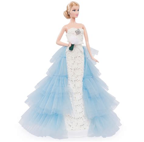 Wedding dresses are pure magic. The Latest Oscar de la Renta Bridal Barbie Gown is a Vision