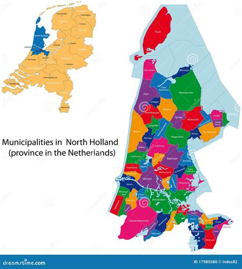 netherlands municipalities map