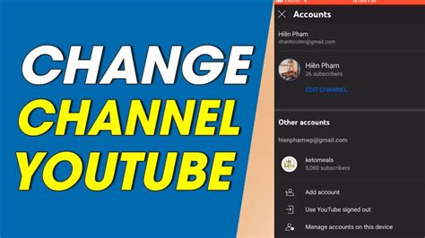 How To Change Your Youtube Name Youtube