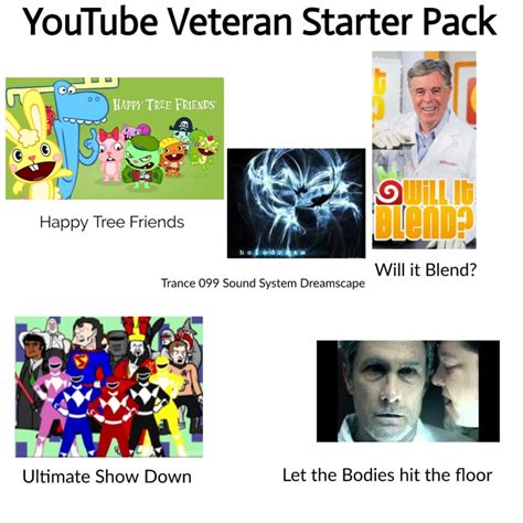 Youtube Veteran Starter Pack Starterpacks