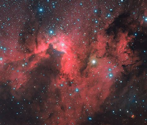 Cave Nebula And Friends Sh2 155 Lrgha Sky And Telescope Sky And Telescope