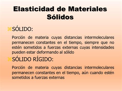 Elasticidad de Materiales Sólidos Monografias com