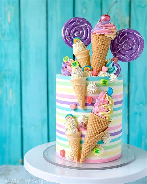 Whitney Sangprasit On Instagram “ice Cream Lollipops And Rainbows 🍦🍭