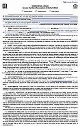 Residential Lease Agreement Ct