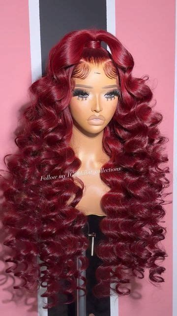 Atl Wigs On Instagram Reds ️ ️ In 2023 Frontal Wig Hairstyles