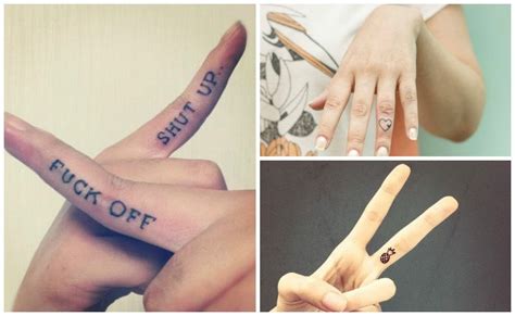 Tatuajes En Los Dedos Letras Para Mujer