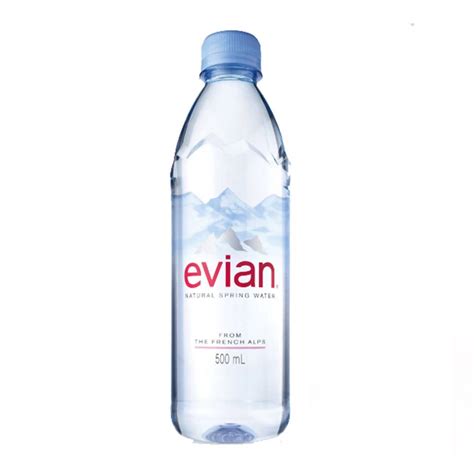Their new (re)new system uses less plastic, but it is a bit deceptive. Evian Water 500ml - Tipsee Spirits & Wine