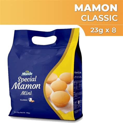 Monde Special Mamon Mini Classic 23g X 8 Shopee Philippines