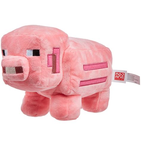 Minecraft Pig Plush 20cm Soft Toy The Entertainer