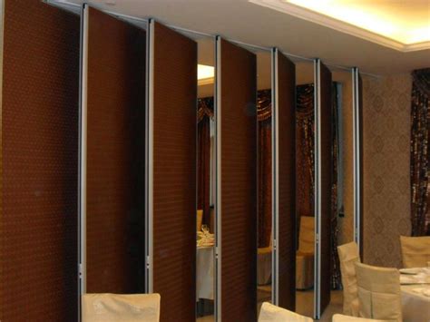Floor To Ceiling Acoustic Room Dividers Soundproof Movable Folding