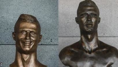Soccer fans love to debate: Cristiano Ronaldo: Mocked statue at Madeira airport is ...