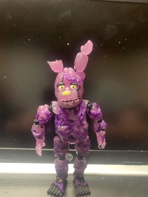 Toxic Springtrap Figure Review Fnaf Ar Special Delivery Amino