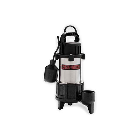 Red Lion Red Lion Rl Ss T Premium Submersible Stainless Steel Sump Effluent Pump Hp V