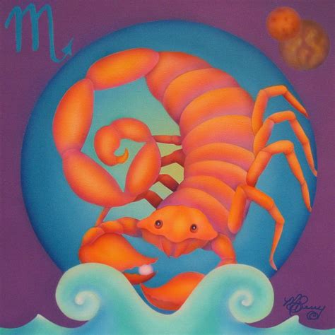 Scorpio ~ Scorpio Art Zodiac Art Art Prints
