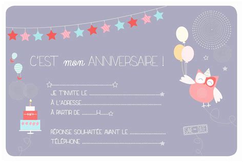 Carte D Anniversaire Ans Fille Elevagequalitetouraine