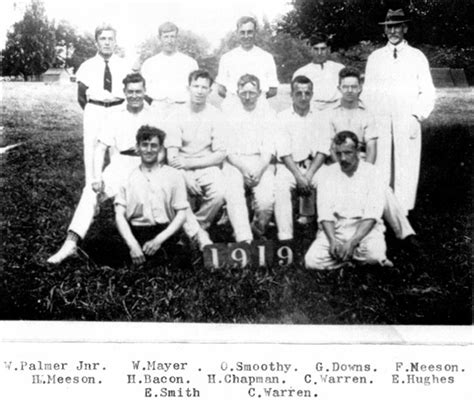 Rankin S First Match Cricket History Rochford By Places Rochford District Community
