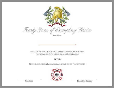 Free printable certificate templates are designed to offer a basic format that you can use to create a years of service certificate. forms