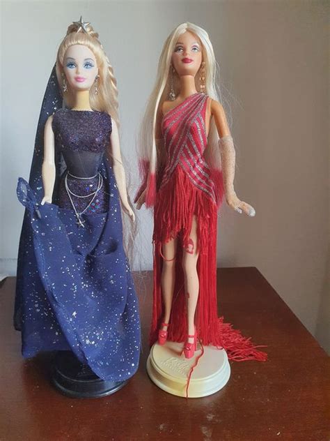 mattel collectible barbie evening star princess and red hot catawiki