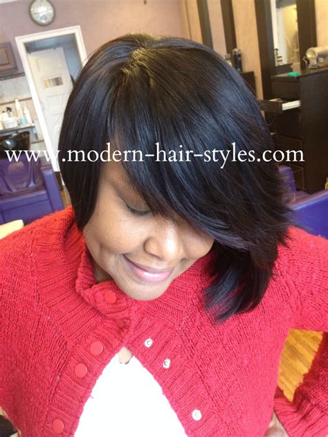 Black Women Hair Styles Of Bobs Pixies 27 Piece Weaves