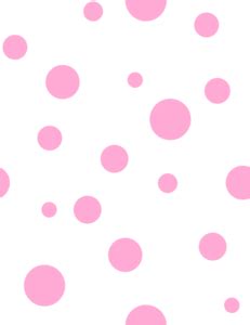 Light Pink Polka Dots Clip Art Polka Dot Art Dots Art Pink Polka Dots