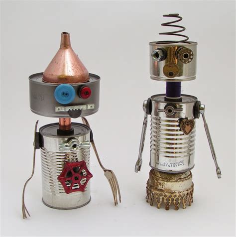 Recycle Craft For Kids Robotic Tin Can ~ Arts And Crafts Ideas Projects