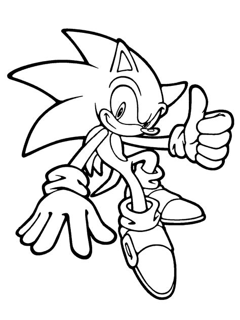 Sonic 2 Printable Coloring Pages