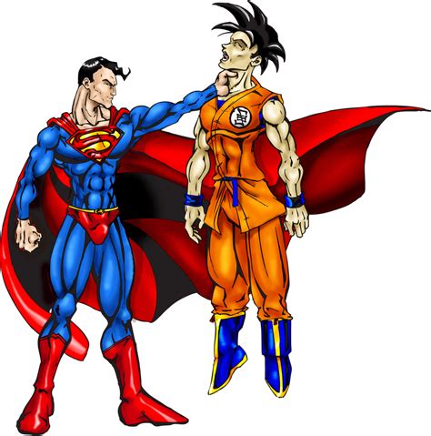 Superman Owns Goku By Toadman005 On Deviantart