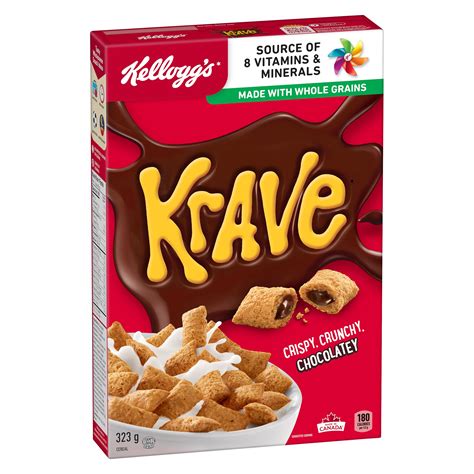 Kellogg S Krave Chocolate Flavour Cereal Smartlabel™