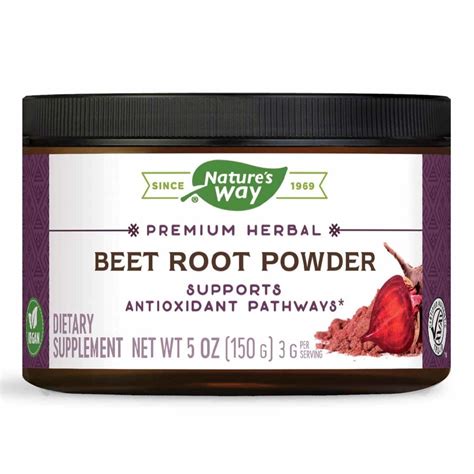 Natures Way Beet Root Powder 5 Oz Evitamins Uk