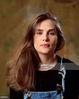 A portrait of the French actress Emmanuelle Seigner, taken in Munich ...