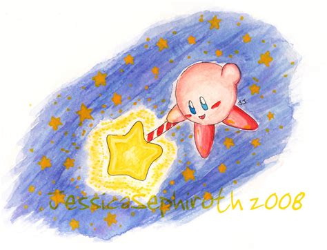 Star Rod Kirby Water Color By Jessysketches On Deviantart