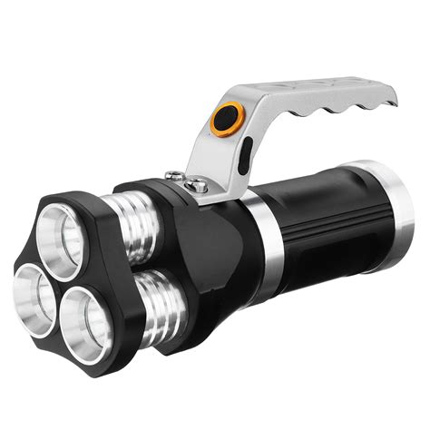 3xt6 Led Flashlight Tactical Spotlight Searchlight Torch Light Hunting