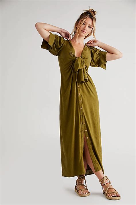 Vintage Summer Midi Dress Free People Uk