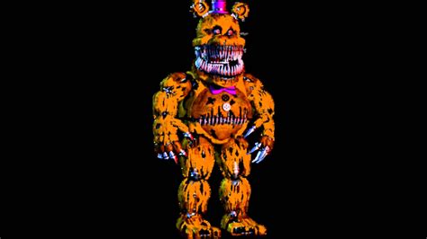 Fnaf 4 Wallpaper Extra Nightmare Fredbear And Nightmare On Deviantart