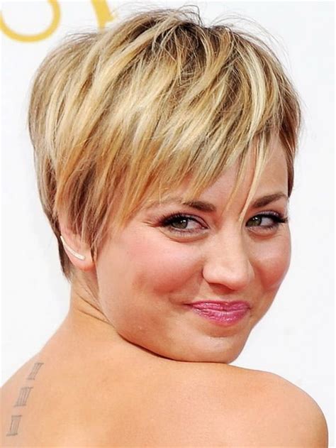 Short Haircuts For Round Faces 2016