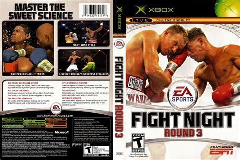Fight Night Round 3 Ntsc Xbox Full Xbox Covers Cover Century Over