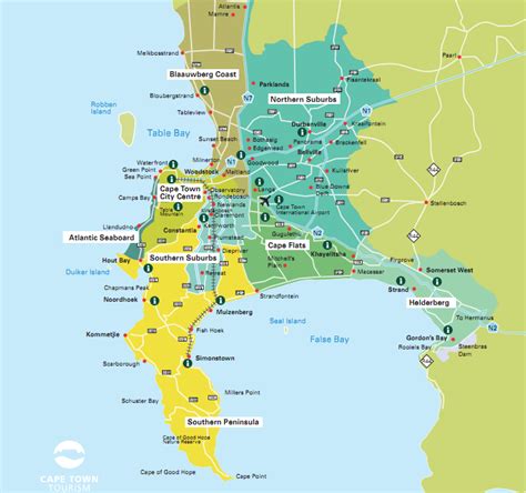 Find out more with this detailed interactive online map of cape town downtown, surrounding areas and cape town neighborhoods. cape town map suburbs