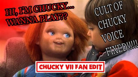 Chucky Voice Fixed In Cult Of Chucky Youtube