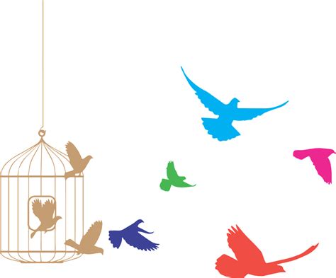 Birds Cage Freedom Free Vector Graphic On Pixabay