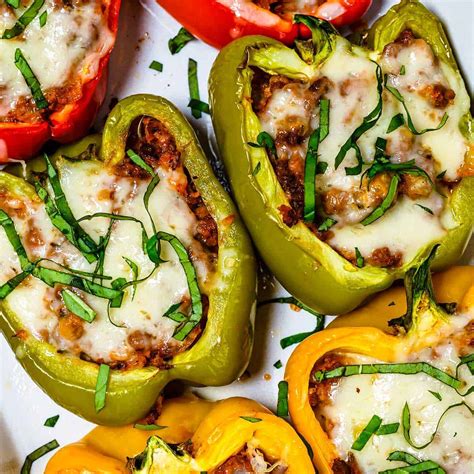 Healthy Stuffed Bell Peppers Offer Cheap Save 61 Jlcatj Gob Mx