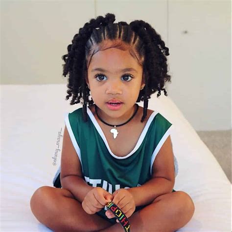 17 Cute Natural Hair Hairstyles For Kids Thrivenaija