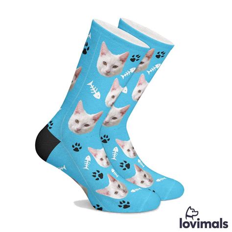 Printed with love in the usa. Customizable Cat Socks | Gifts for pet lovers, Custom ...