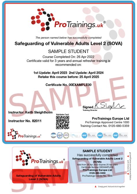 safeguarding of vulnerable adults sova level 2 vtq course details uk