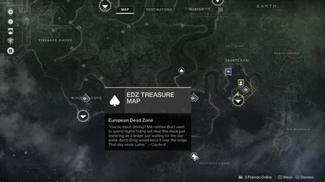 Destiny 2 Cayde 6 Treasure Maps For The Edz On Earth Shacknews