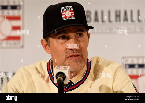 Mike Mussina Addresses At The National Baseball Hall Of Fame And Museum